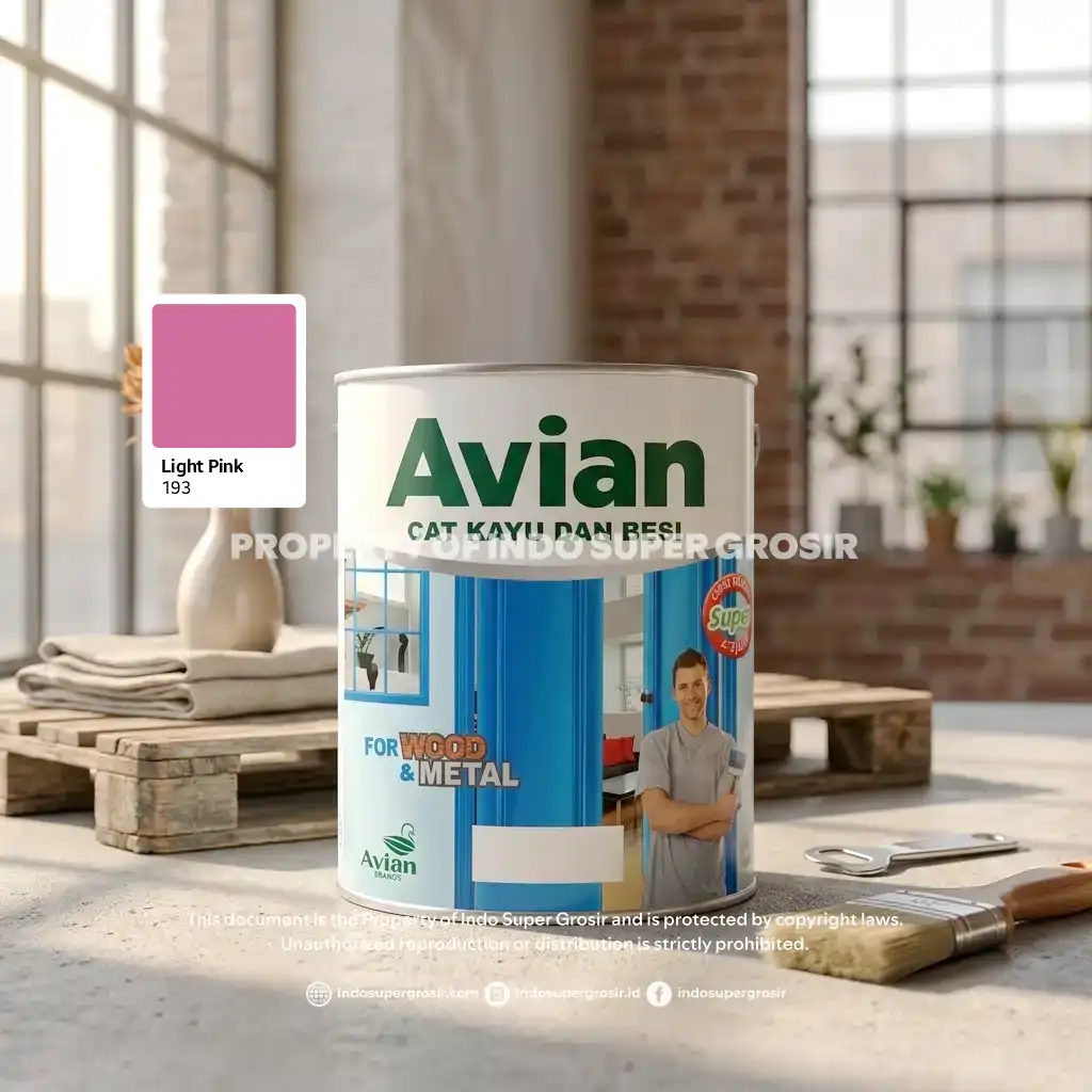 HOT ITEM AVIAN 193 LIGHT PINK 0.9L